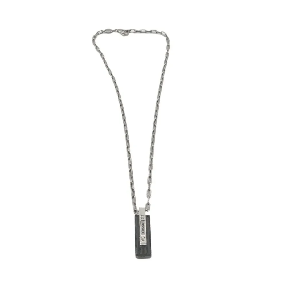 Fossil pendant necklace